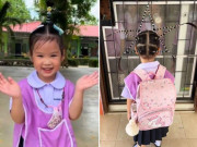 Làm mẹ - Bé gái tiểu học được mẹ tạo 7749 kiểu tóc mỗi ngày đến trường, ai nhìn vào cũng “cười té ghế”