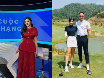 Nữ MC thể thao dáng đẹp nhất nhì VTV sinh con trai giống hệt nam đại gia quen ở sân golf