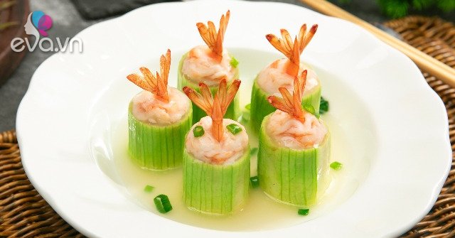 View - Tôm rang mãi cũng chán, đem nhồi vào quả nhân sâm trong vườn được món ngọt ngon, tươi mát bổ dưỡng