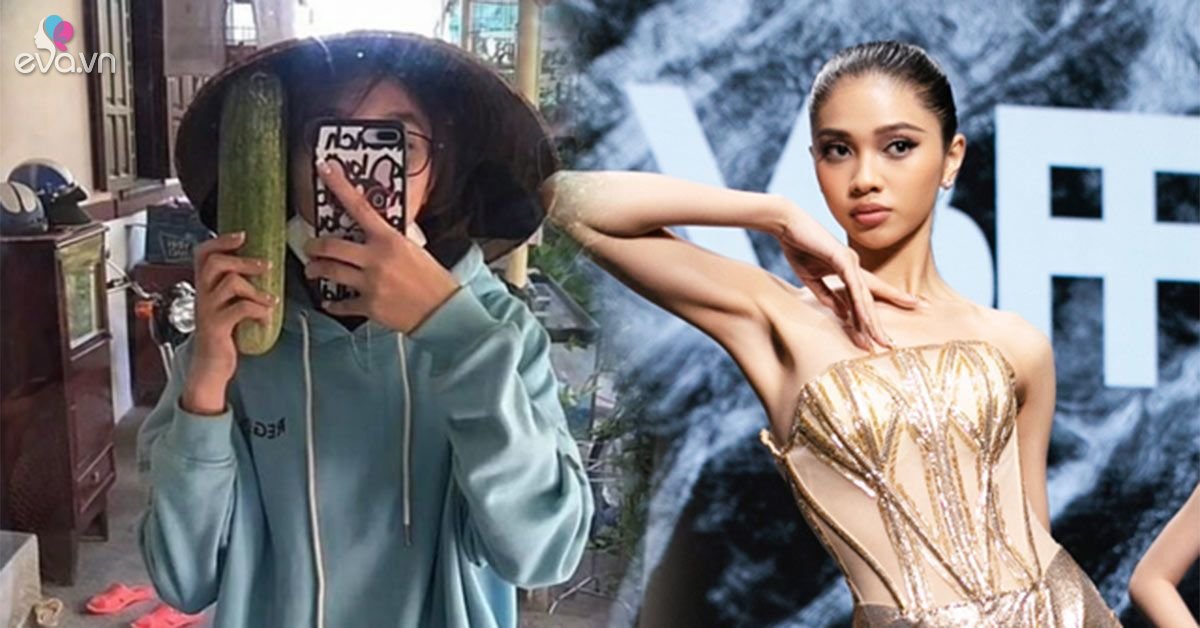 View - Á hậu nhà nghèo Huỳnh Minh Kiên xuất hiện khác lạ, đi cao gót catwalk làm ai cũng tròn mắt