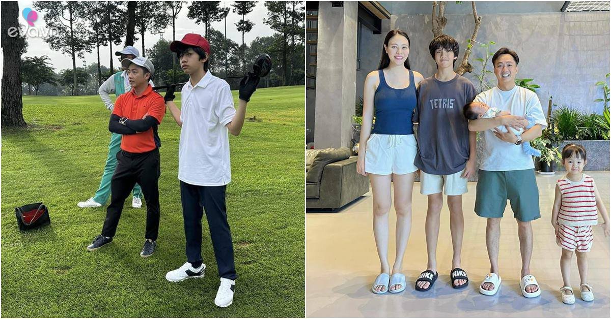View - Cường Đôla cao 1m6, tình cũ cao 1m72, con trai 13 tuổi đã 1m7 nhờ đầu tư cải thiện gen từ bé