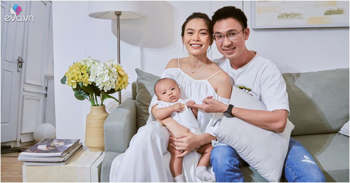 View - Á hậu Mâu Thủy: Thai kỳ suôn sẻ, sinh thường dễ dàng nhưng chăm con cực nhọc, nhiều lần khóc vì không biết dỗ con