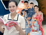 Thời trang - "Công chúa béo" nhà trung vệ Duy Mạnh bầu lần 2 không phá dáng, ăn mặc toát mùi tiền