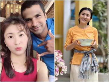 Sau 6 năm lấy chồng Ấn Độ, DV Nguyệt Ánh vừa tự chăm con vừa bán bún bò