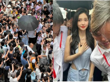 Ngôi sao 24/7: Angelababy sững sờ vì bị biển người bao vây, vợ cũ Huỳnh Hiểu Minh có thực sự hết thời?
