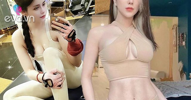 View - Sau Diệp Lâm Anh, lại 1 người đẹp khác gây chú ý vì diện đồ tập tàng hình đến phòng gym