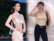 Thời trang - Diện áo "điêu khắc" eo thon ngực đầy ra phố, thần tiên tỉ tỉ Phương Nhi "đánh bật" hai đàn chị