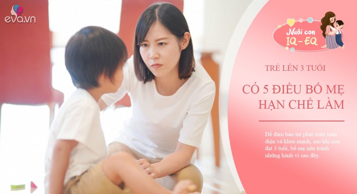 View - 5 hành vi bố mẹ hạn chế làm sau khi trẻ lên 3 tuổi, con tự nhiên biết vâng lời