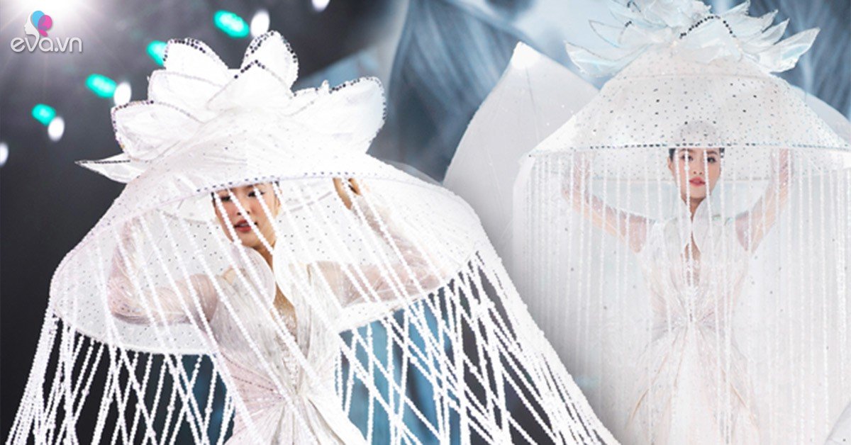 View - Hoa hậu Đoàn Thiên Ân chính là bà hoàng trang phục truyền thống, mỗi lần diễn là hào quang rực sáng xung quanh