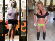 Giải trí - Bất ổn tâm lý, "công chúa nhạc pop" Britney Spears chán nản, ăn mặc luộm thuộm ra phố