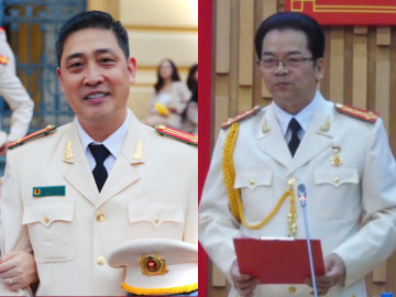 3 ông trùm hot trên phim giờ vàng, đời thực mang quân hàm Đại tá, Trung tá công an là ai?