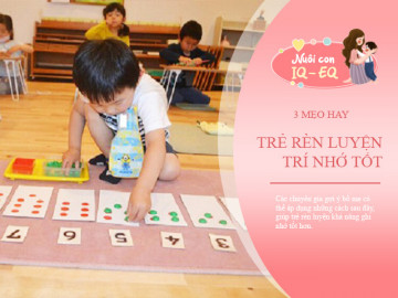 3 cách ít tốn kém nhất giúp trẻ học đâu nhớ đó, rèn luyện trí nhớ cho năm học mới