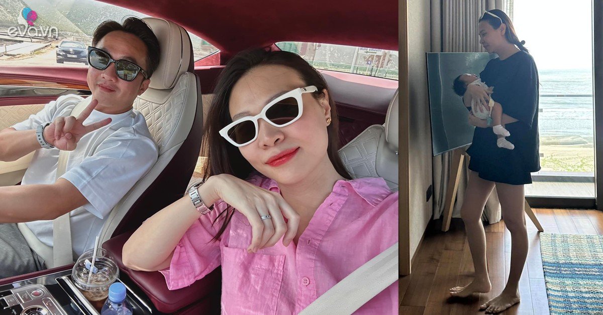 View - Bà xã Cường Đôla khoe vòng eo thách thức thánh soi, đẻ tập 2 về dáng nhanh gấp đôi tập 1