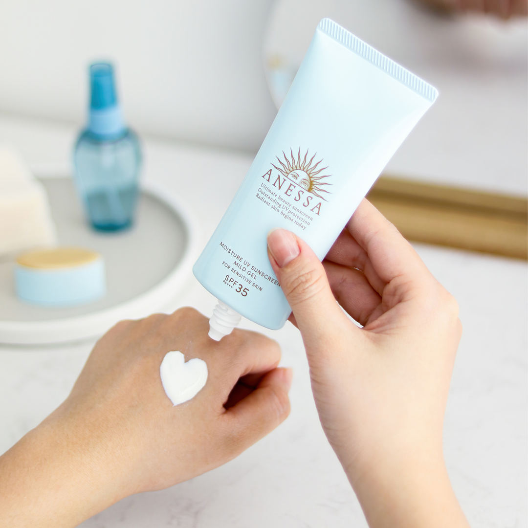 Anessa Mild Gel phù hợp cho da thiên khô