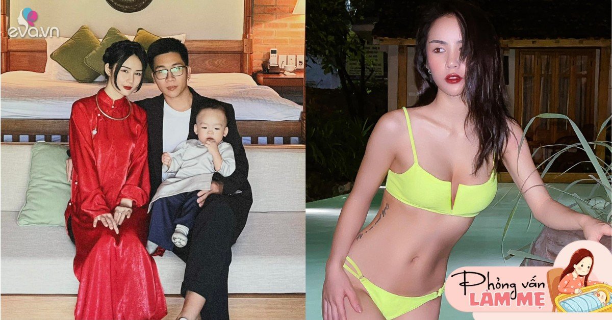 View - Mẹ bỉm U30 sở hữu vóc dáng sau sinh vạn người mê ngỡ hotgirl nổi tiếng