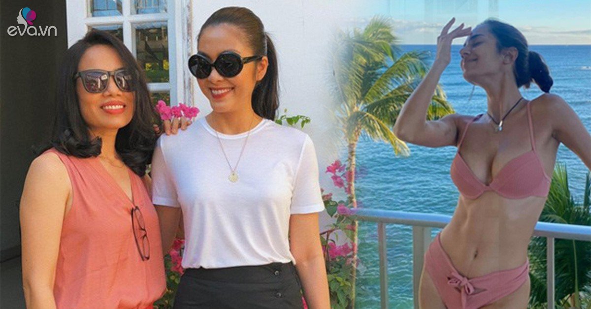 View - Nhan sắc cháu gái Tăng Thanh Hà đi thi Hoa hậu, gương mặt lai hoàn hảo, body nữ thần