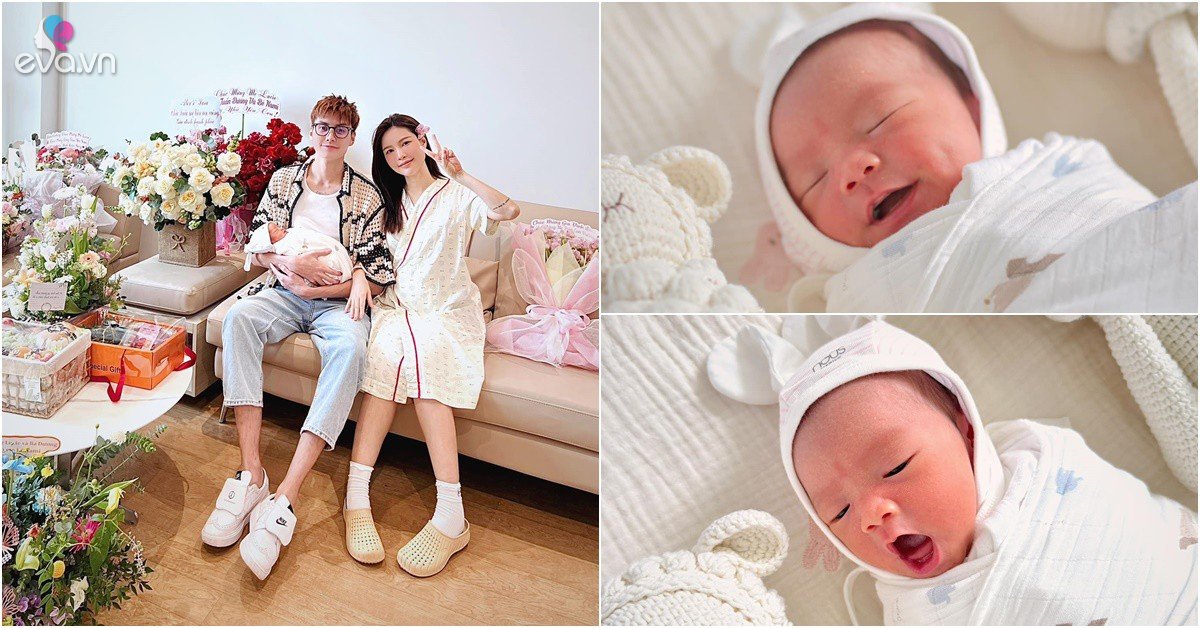 View - Cặp đôi chị hơn em 9 tuổi khoe em bé mới sinh, vừa đẻ xong dáng người đã thon thả