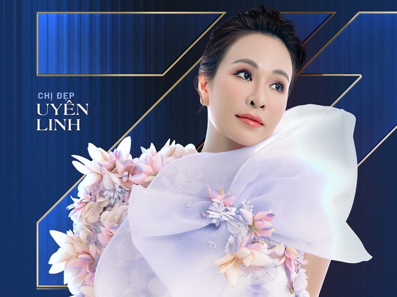 "Chị đẹp" thứ 2 là Uyên Linh. Cô có giọng hát nổi trội, là Quán quân cuộc thi Vietnam Idol, từng đoạt nhiều giải thưởng quý giá.
