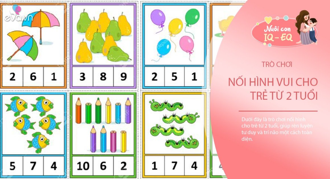 View - 12 tranh nối hình cho trẻ từ 2 tuổi rèn luyện trí não, thông minh hơn