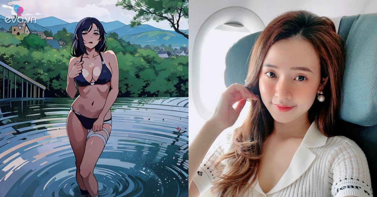 View - Sao Việt đu trend hóa thành nhân vật hoạt hình: Midu khoe ảnh bikini đồi núi khiến nhiều người đòi xem hình gốc