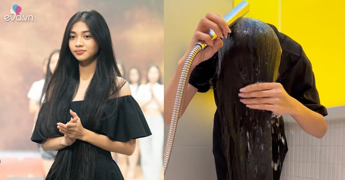 View - Á hậu Minh Kiên chăm sóc tóc kiểu con nhà nghèo, dùng thứ đổ đi nhưng cả làng vào khen nức nở