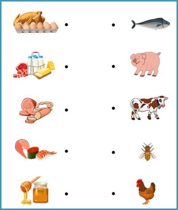 Bé đoán xem gà, ong, bò sữa, heo... cho chúng ta vật phẩm gì?