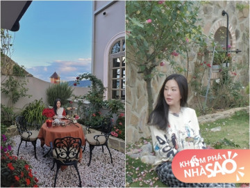 Hoa hậu vừa ly hôn chồng trẻ kém 10 tuổi: Nhà to ở mãi không hết, nhiều góc đẹp quên lối về