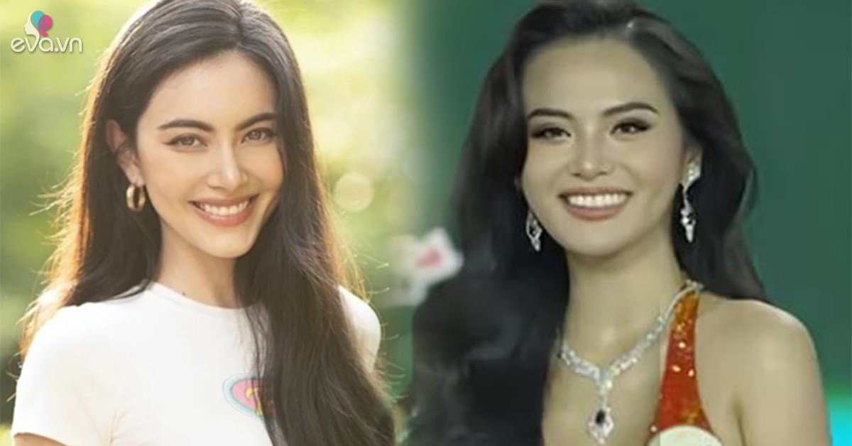 View - Xuất hiện em gái thất lạc của Ma nữ đẹp nhất Thái Lan tại Miss Grand Vietnam 2023, visual giống đến 90%