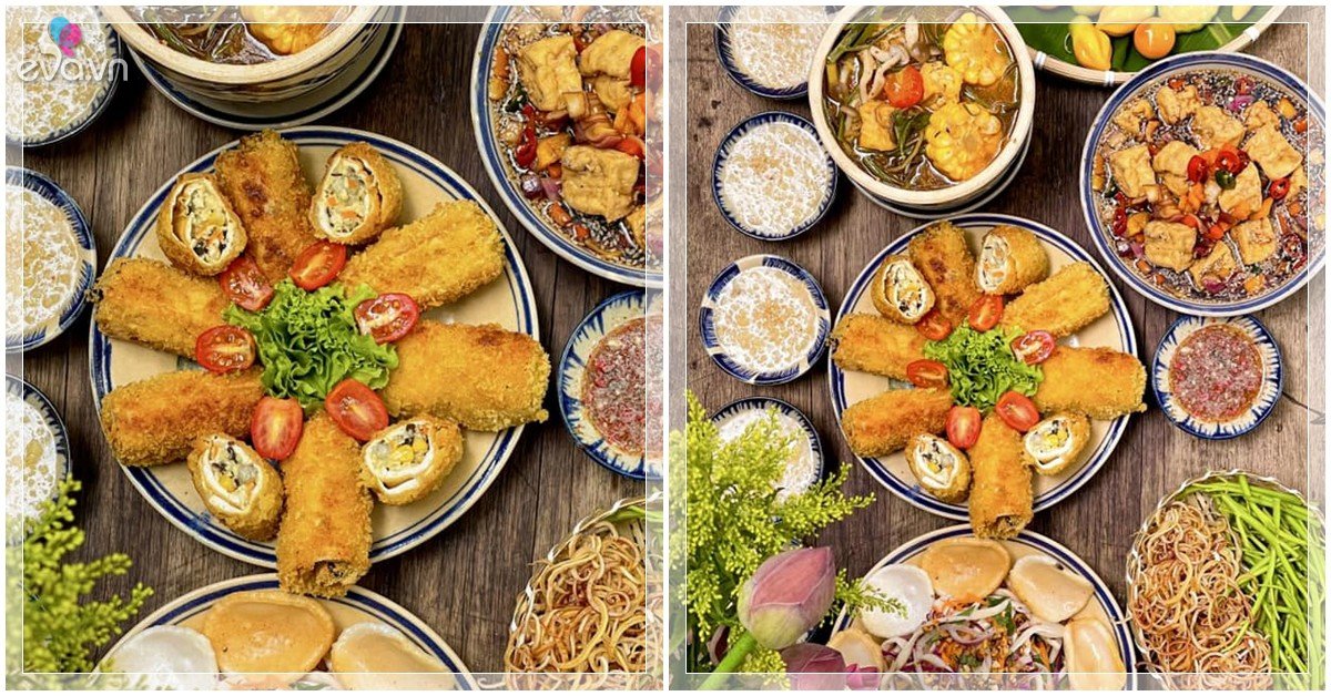 View - Mẹ đảm gợi ý mâm cỗ chay 7 món đơn giản mà ngon dịp Lễ Vũ Lan, rất hợp cho người bận rộn