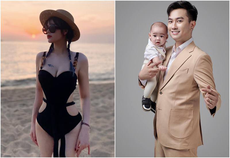 Theo bà xã Anh Tuấn, con trai Xoài sốt vì mọc chiếc răng thứ 2, đây cũng là lần đầu tiên cô thấy con sốt cao như vậy. Trong suốt thời gian này, hai vợ chồng thay nhau đo nhiệt độ và chườm ấm nhưng vẫn có lúc con sốt đến 41 độ.
