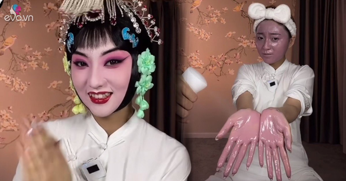 View - Hơn 4,7 triệu người vào xem diễn viên kịch hát tẩy trang, cả tấn phấn trôi, lộ gương mặt thật