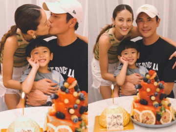 Ngôi sao 24/7: Tài tử U60 đón sinh nhật bên vợ đáng tuổi cháu, diện mạo trẻ đến bất ngờ