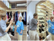 Nhà đẹp - Choáng với phòng thay đồ trong biệt thự triệu đô của Xoài Non