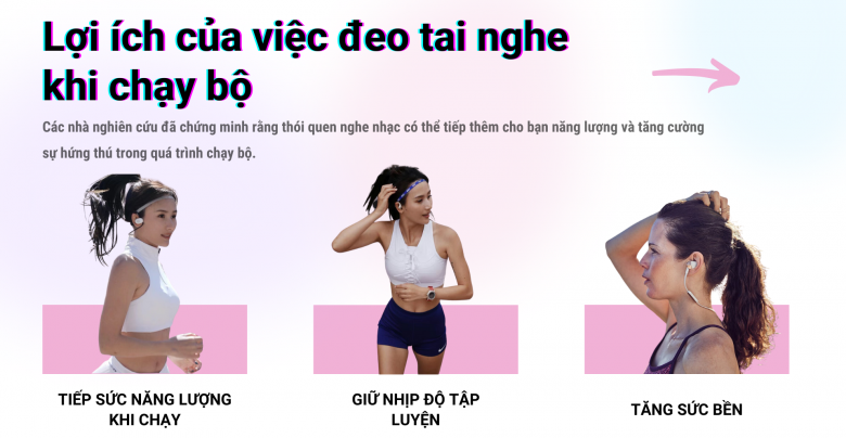 Nghe nhạc khi chạy bộ hiệu quả nhưng cũng có rủi ro, chị em cần lưu ý 3 điều này khi chọn tai nghe chạy bộ - 2