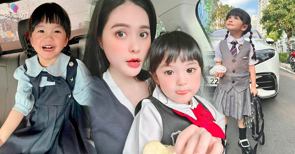 View - Con gái út Đoàn Di Băng học trường 350 triệu/năm, 2 tuần nhập học chưa mặc đụng bộ nào