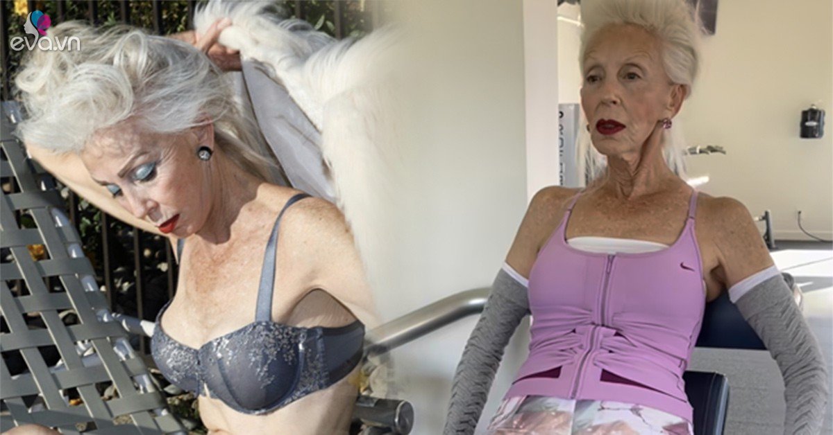 View - Bà ngoại U80 mặc áo tắm khoe dáng tràn trề sắc xuân, nhờ hừng hực làm điều này mỗi ngày