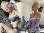 Bà ngoại U80 mặc áo tắm khoe dáng tràn trề sắc xuân, nhờ hừng hực làm điều này mỗi ngày