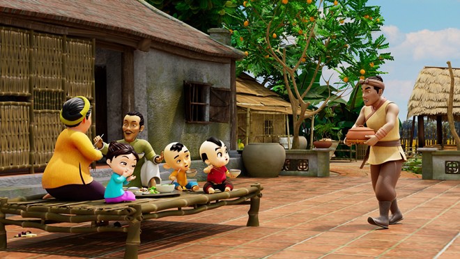 Phim hoạt hình 3D đầu tiên về Trạng Quỳnh sử dụng ChatGPT để thực hiện - 3