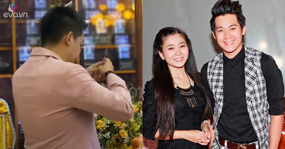 View - Phùng Ngọc Huy rơi nước mắt khi đến thắp hương cho Mai Phương, lặng người nhìn di ảnh