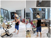 Giải trí - Sao Việt 24h: Tổng tài Cường Đô La tất bật "1 nách 2 con" để xin xỏ vợ một điều, mẹ ruột Đàm Thu Trang liền bình luận