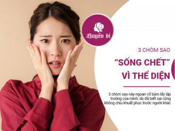 3 chòm sao coi trọng thể diện, sống chết không chịu nhận thua