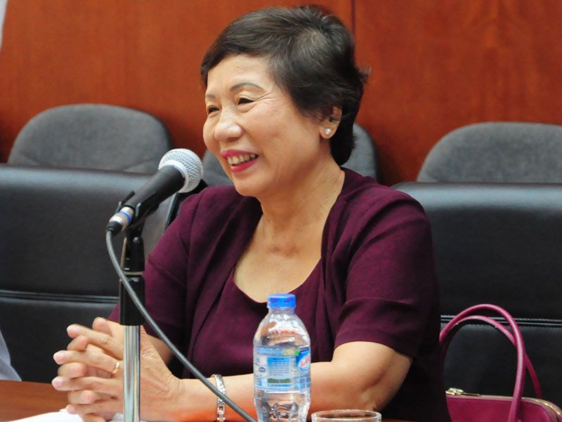 Bà Trương Thị Thanh Thanh là mẹ của doanh nhân Nguyễn Đức Hải – mẹ chồng của Hoa hậu Jenifer Phạm
