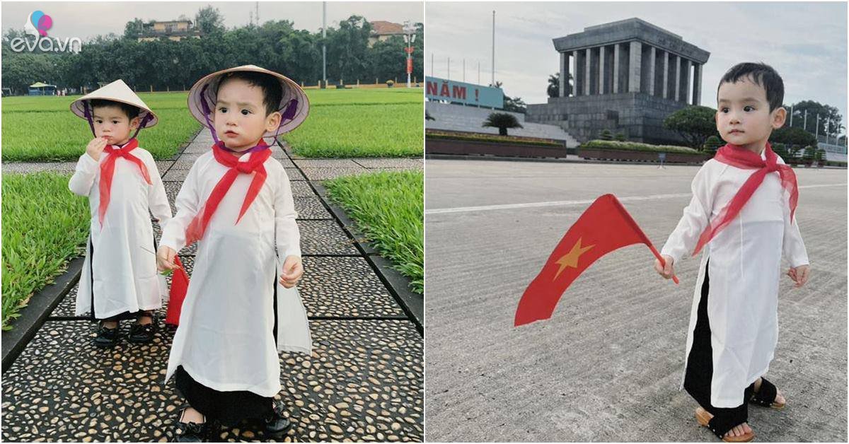 View - Bé gái đội nón lá chụp ảnh ở Lăng Bác kỉ niệm Quốc Khánh 2/9, du khách Tây ai cũng thích thú vì quá đáng yêu