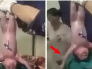 Clip Eva - Video em bé "siêu nhân", vừa ra đời đã nhấc bổng khay kim loại như lực sĩ khiến y tá kinh ngạc