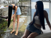 Làm đẹp - Hoàng Thùy có đôi chân lệch 2cm vẫn khiến bao người mơ ước