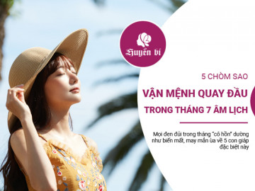 5 con giáp gặp nhiều may mắn sau rằm tháng 7 Âm lịch