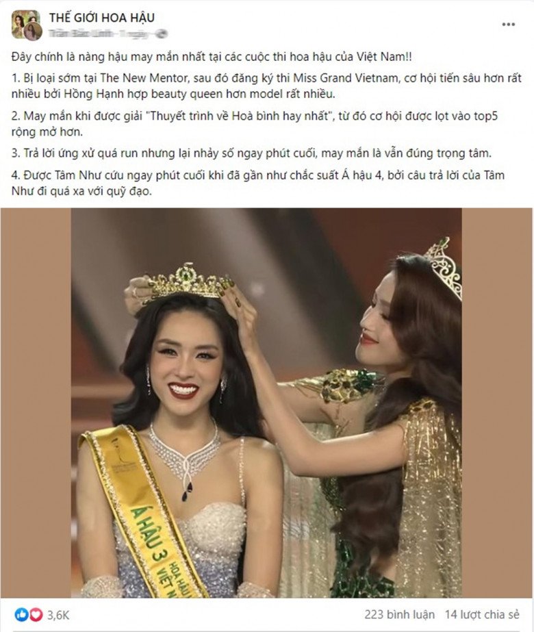 View - Á hậu 3 Hồng Hạnh đã giấu nhẹm hình xăm ở cánh tay khi đi thi Miss Grand Vietnam 2023