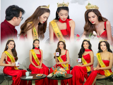 Top 5 Miss Grand Vietnam 2023 xuất hiện lộng lẫy, ghi điểm với nhan sắc qua cam thường không góc chết