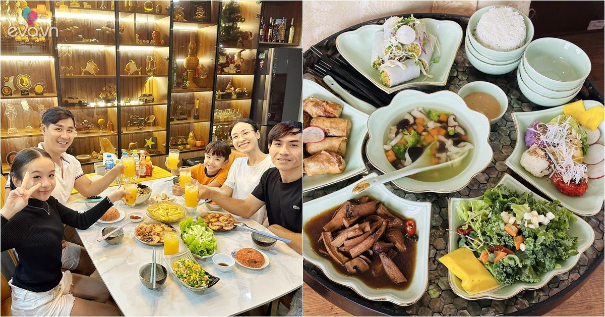 View - Vợ NSND Công Lý - MC Nguyên Khang chuẩn bị mâm cúng Rằm chỉn chu, xem đến Maya càng trầm trồ vì đẹp mắt