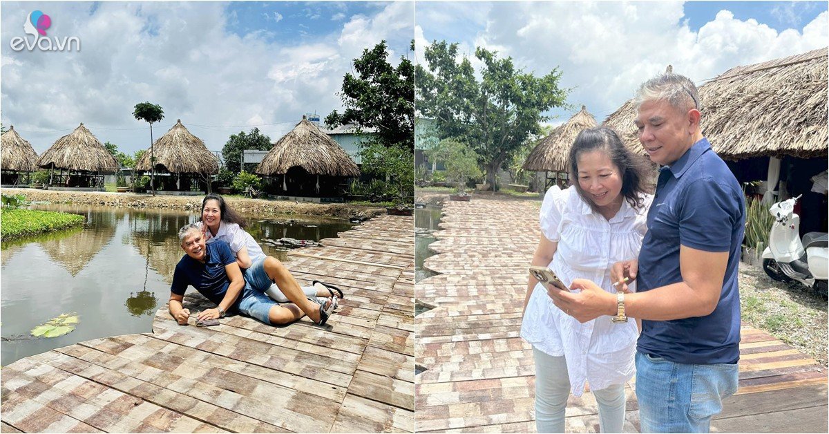 View - Hồng Vân khoe ảnh lê lết dưới đất tạo dáng chồng tài tử, hành động của Lê Tuấn Anh được nhiều lời khen